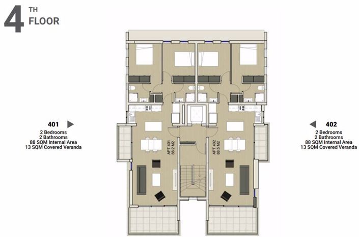 Image No.11-2 Bed Apartment for sale