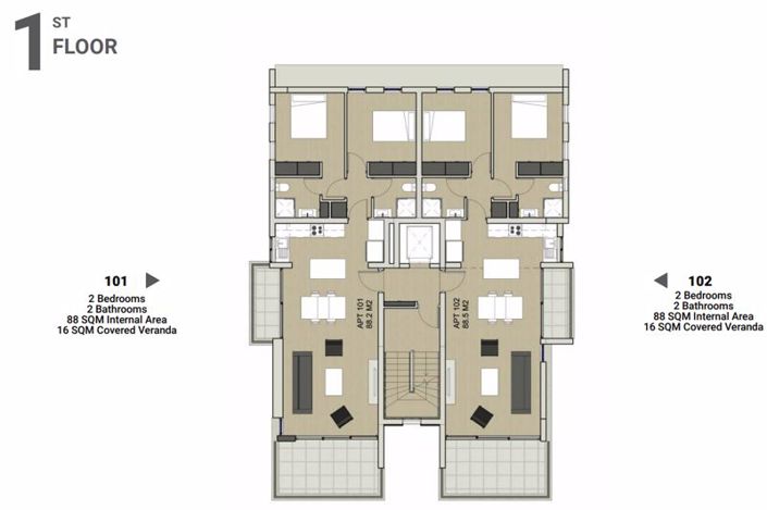 Image No.8-2 Bed Apartment for sale