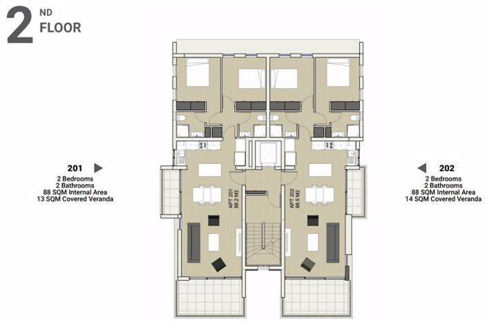 Image No.9-2 Bed Apartment for sale