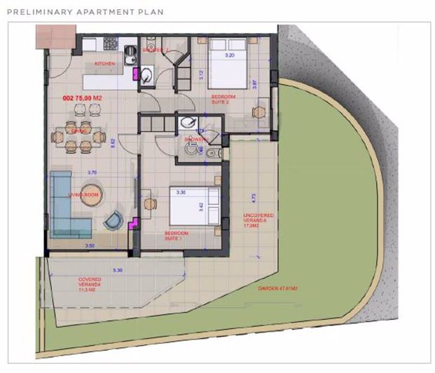 Image No.11-2 Bed Apartment for sale