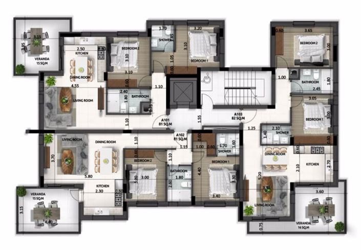 Image No.13-2 Bed Apartment for sale