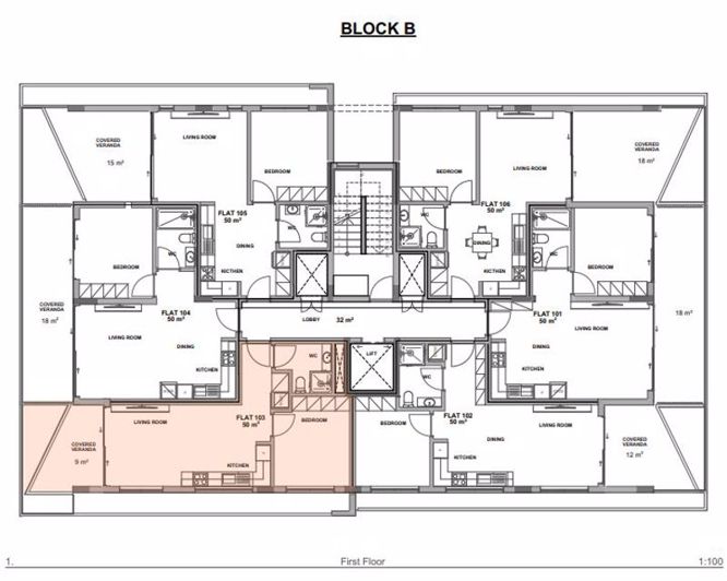 Image No.22-1 Bed Apartment for sale