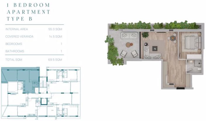 Image No.27-1 Bed Apartment for sale