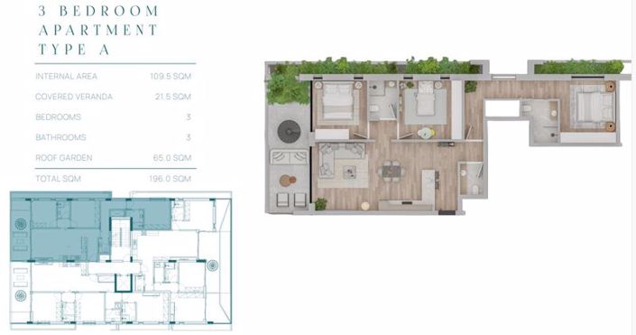 Image No.24-3 Bed Apartment for sale