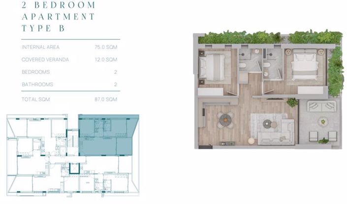 Image No.27-2 Bed Apartment for sale