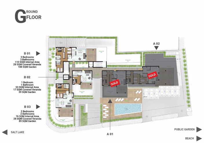 Image No.12-3 Bed Apartment for sale