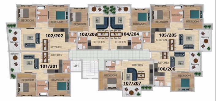 Image No.8-1 Bed Apartment for sale