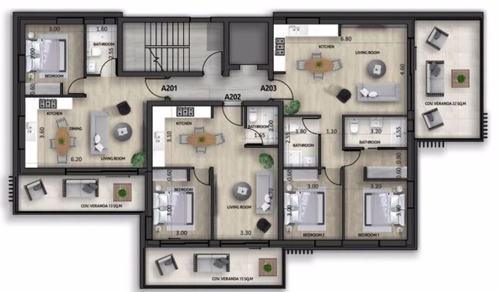 Image No.8-2 Bed Apartment for sale