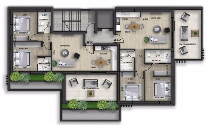 Image No.9-2 Bed Apartment for sale