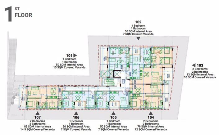 Image No.8-2 Bed Apartment for sale