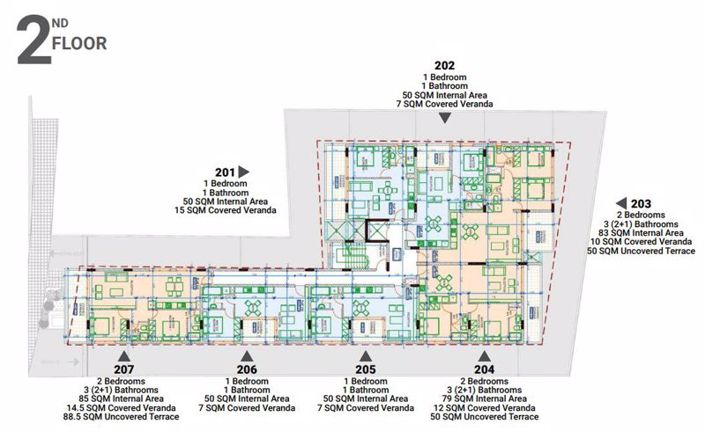 Image No.9-2 Bed Apartment for sale