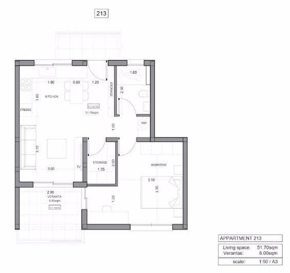 Image No.35-1 Bed Apartment for sale