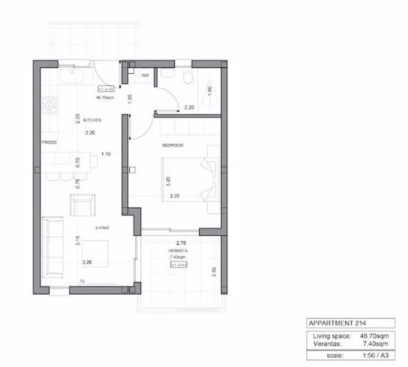 Image No.36-1 Bed Apartment for sale