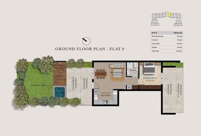 Image No.14-1 Bed Apartment for sale