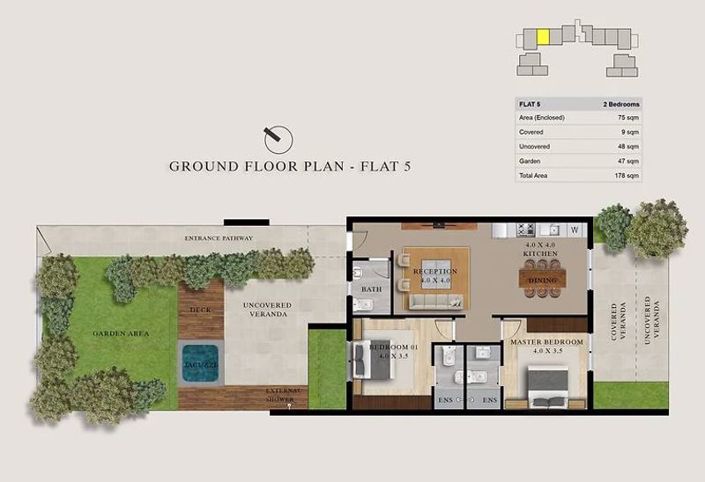 Image No.13-2 Bed Apartment for sale