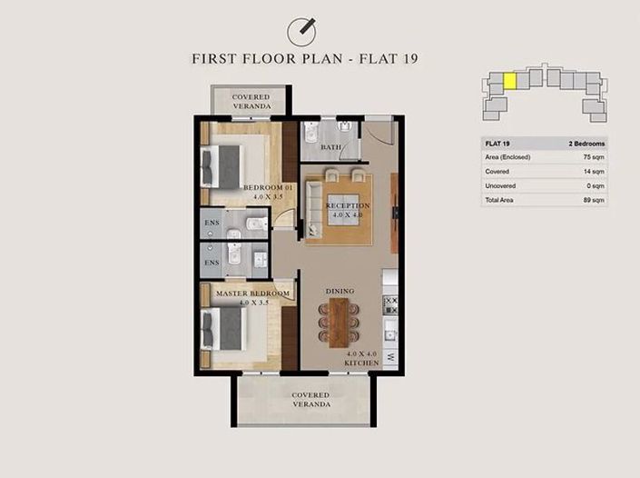 Image No.12-2 Bed Apartment for sale