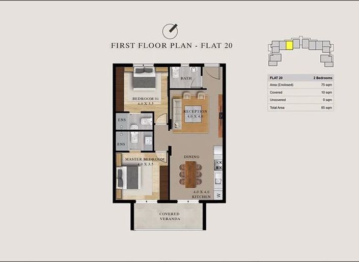 Image No.13-2 Bed Apartment for sale