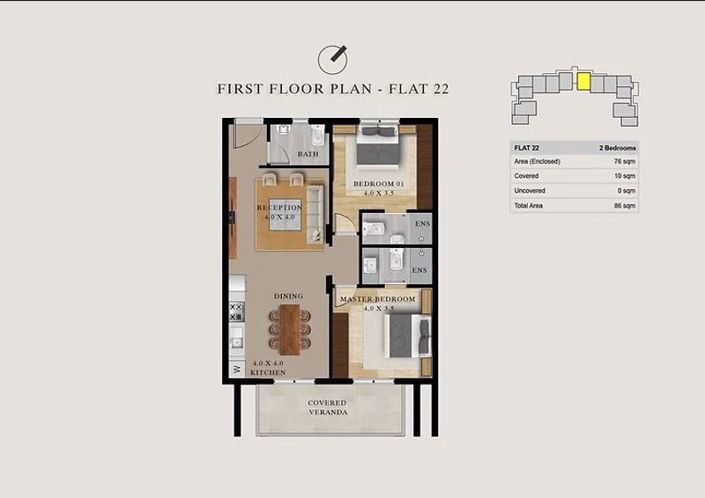 Image No.14-2 Bed Apartment for sale