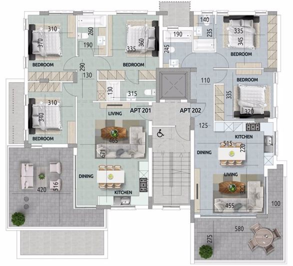 Image No.6-2 Bed Apartment for sale