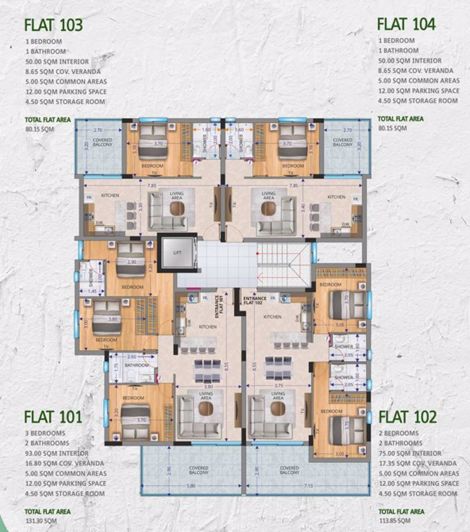 Image No.11-1 Bed Apartment for sale