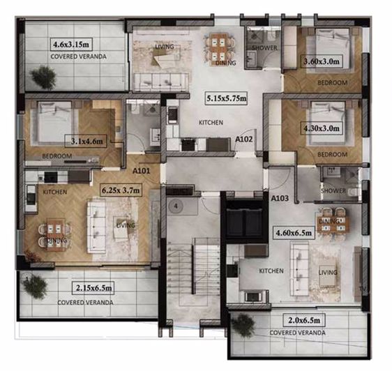 Image No.17-1 Bed Apartment for sale