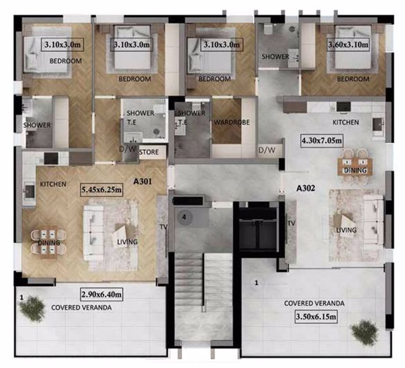 Image No.18-2 Bed Apartment for sale