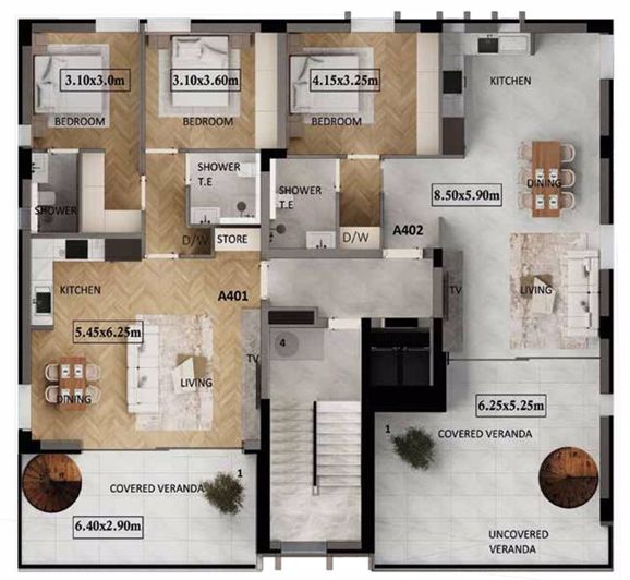 Image No.20-2 Bed Apartment for sale