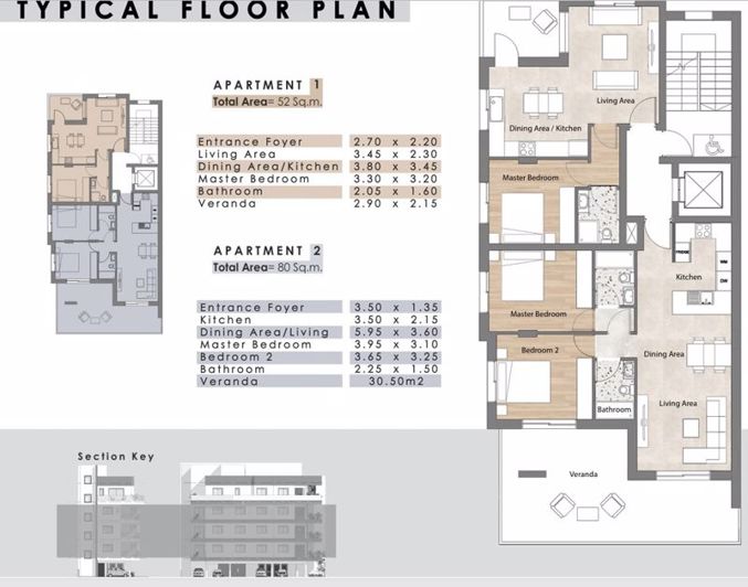 Image No.21-1 Bed Apartment for sale