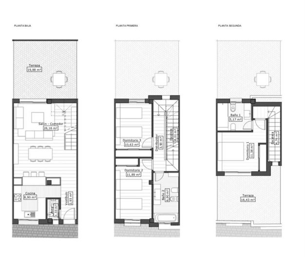 Image No.16-3 Bed Property for sale