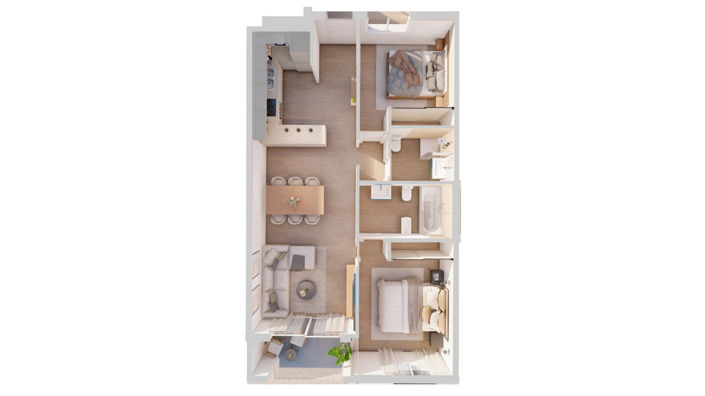 Image No.39-2 Bed Apartment for sale