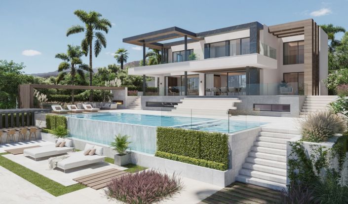 Image No.3-Villa de 5 chambres à vendre à Mijas