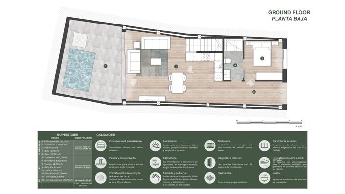 Image No.30-3 Bed Townhouse for sale