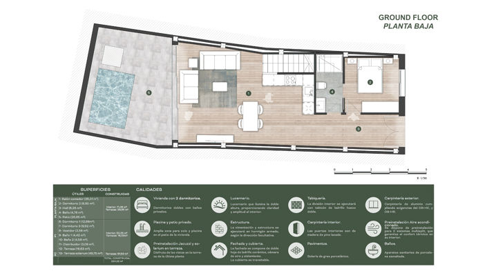 Image No.33-3 Bed Townhouse for sale