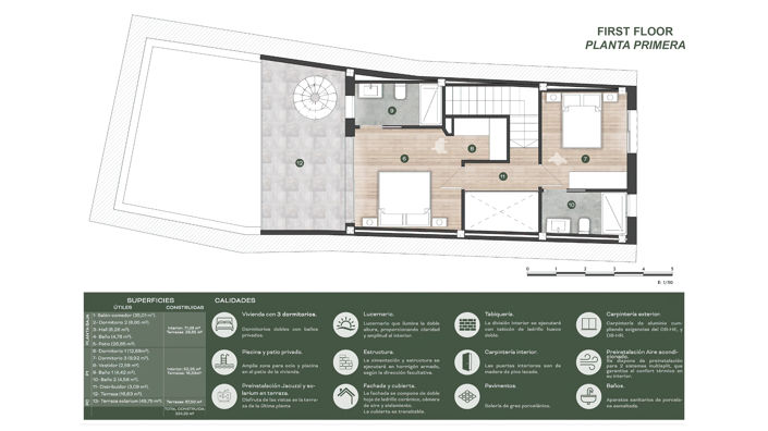 Image No.34-3 Bed Townhouse for sale