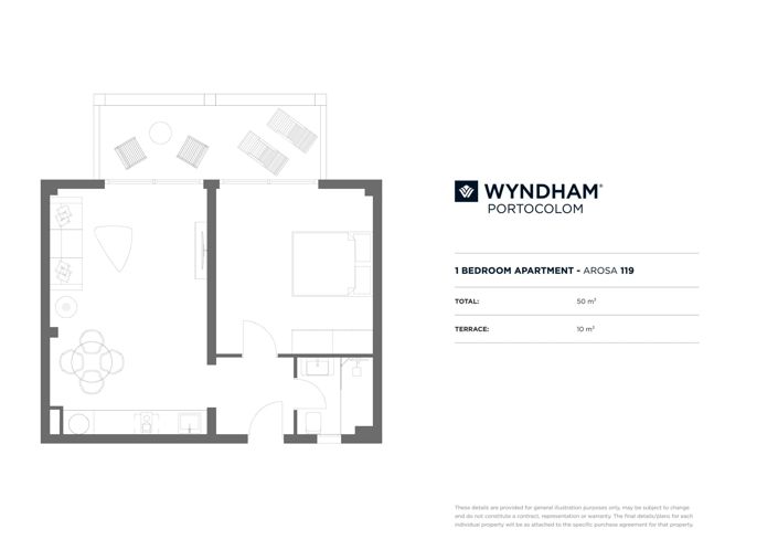 Image No.20-1 Bed Apartment for sale