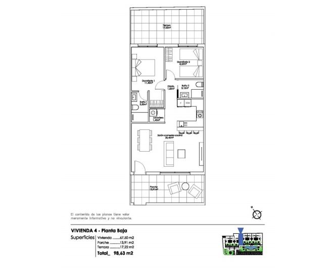 Image No.6-2 Bed Apartment for sale