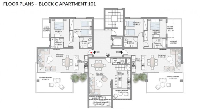 Image No.4-2 Bed Apartment for sale