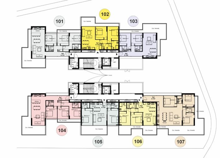 Image No.7-3 Bed Apartment for sale