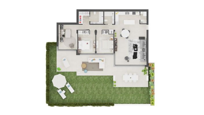 Image No.15-2 Bed Apartment for sale