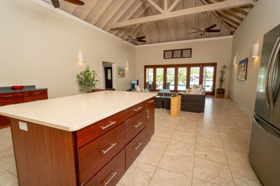 Open Plan Kitchen/Living Room Indian View Antigua