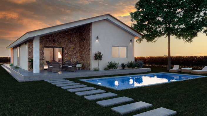 Image No.1-3 Bed House/Villa for sale