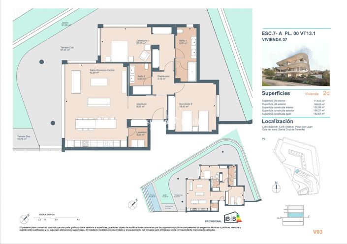 Image No.23-2 Bed Apartment for sale