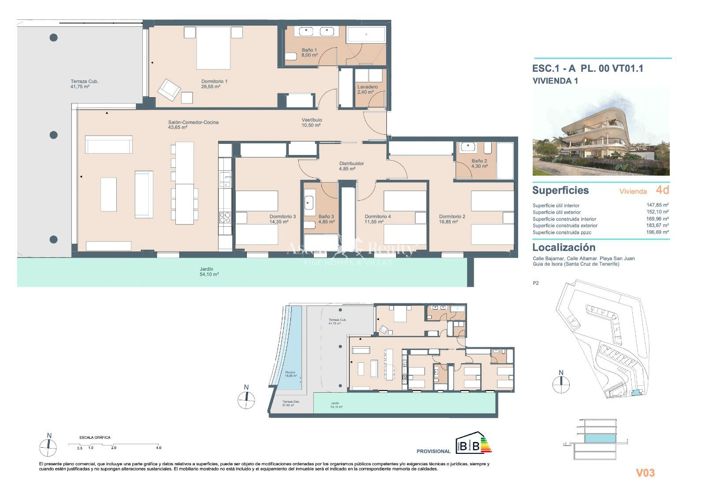 Image No.22-4 Bed Apartment for sale