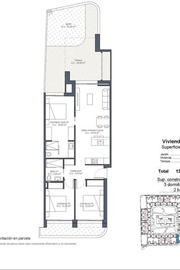 Image No.9-3 Bed Apartment for sale