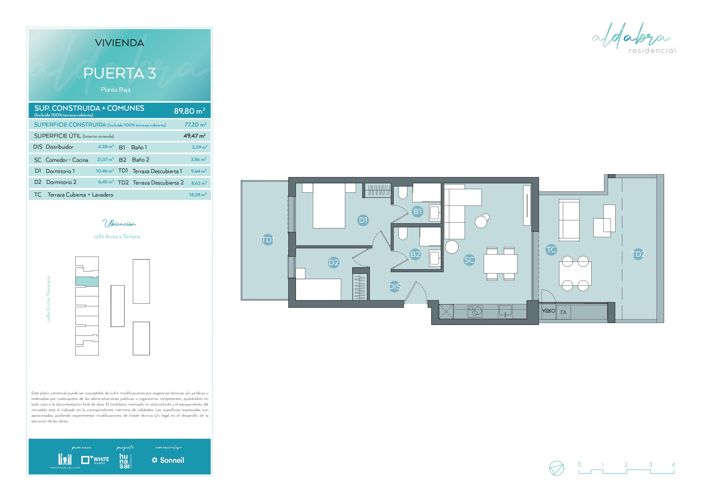Image No.9-2 Bed Apartment for sale