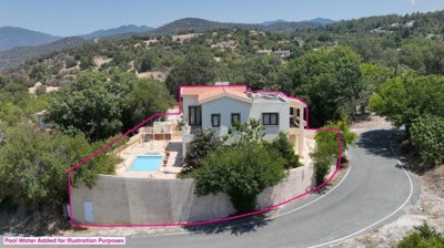 4-Bedroom Detached Villa with Panoramic Sea & Nature Views – Lysos, Paphos