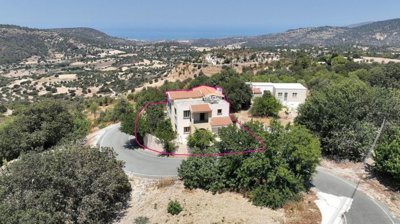 4-Bedroom Detached Villa with Panoramic Sea & Nature Views – Lysos, Paphos