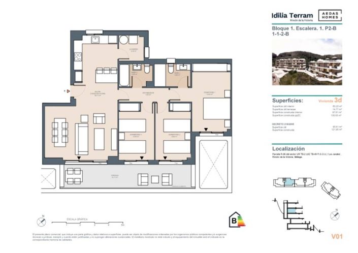 Image No.10-3 Bed Apartment for sale