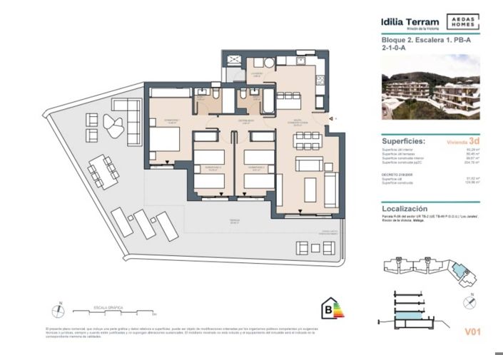 Image No.10-3 Bed Apartment for sale