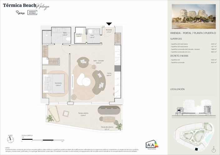 Image No.2-1 Bed Apartment for sale